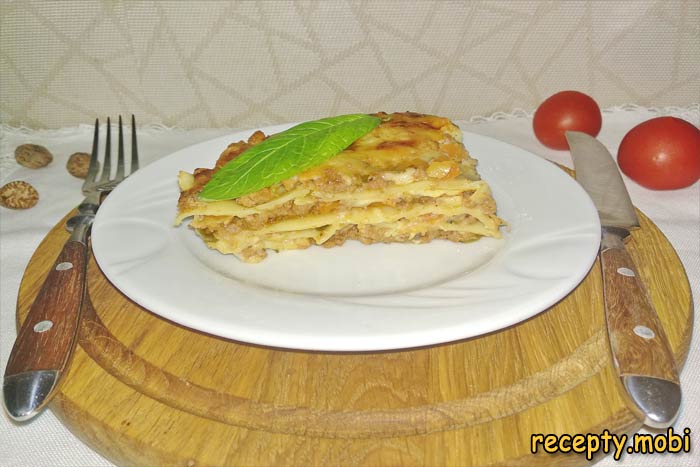 Итальянская лазанья – классический рецепт