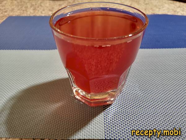 Клюквенный морс из замороженной клюквы