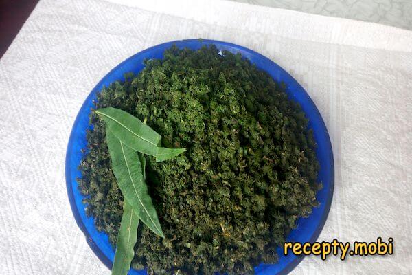 перекрученные листья иван-чая через мясорубку - фото шаг 8