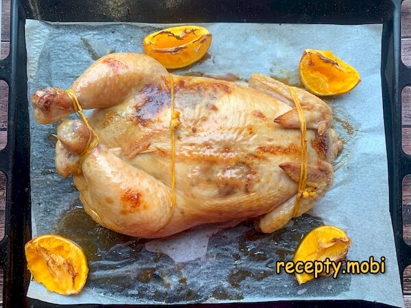 Stuffed boneless chicken