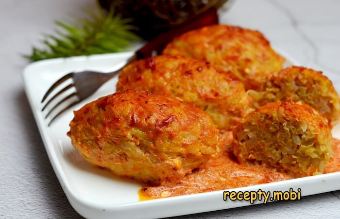 Голубцы ленивые с капустой и фаршем