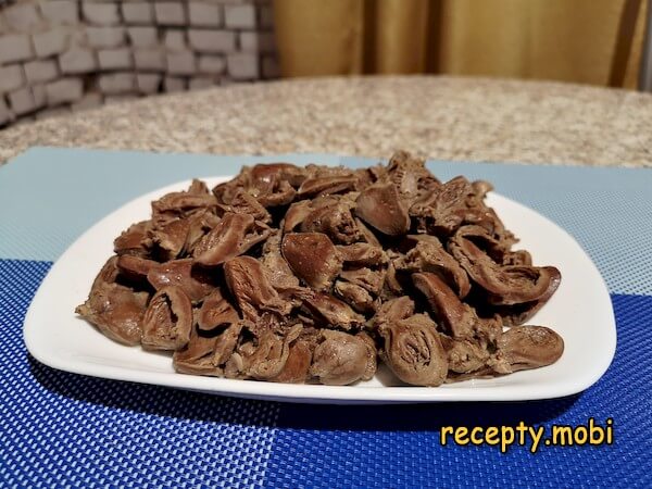 Как варить куриные сердечки
