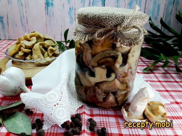 Маринованные грузди на зиму