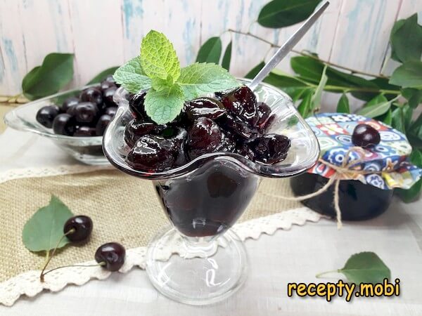Варенье из черешни без косточек