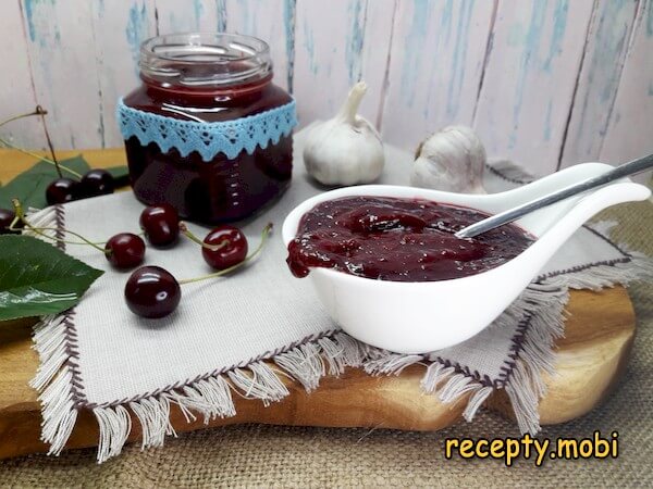 Вишнёвый соус к мясу