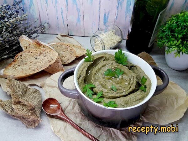 Бабагануш из баклажанов