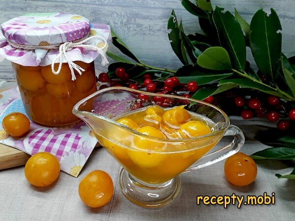 Варенье из алычи с косточками на зиму