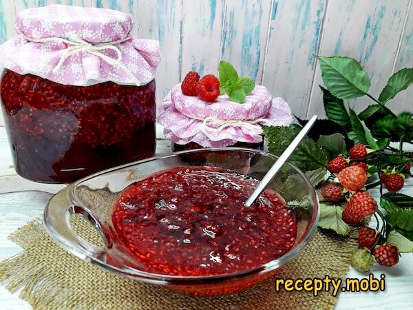 Варенье из малины «Пятиминутка» на зиму