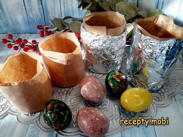 Форма для куличей своими руками