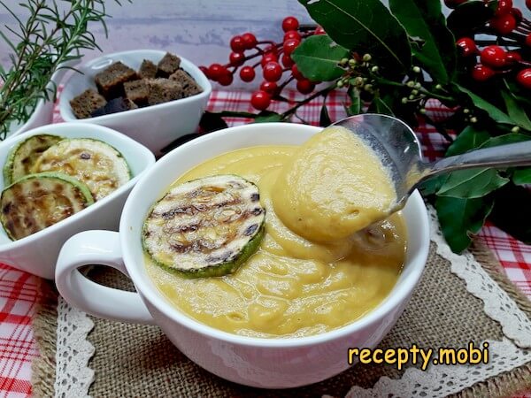 Кабачковое пюре