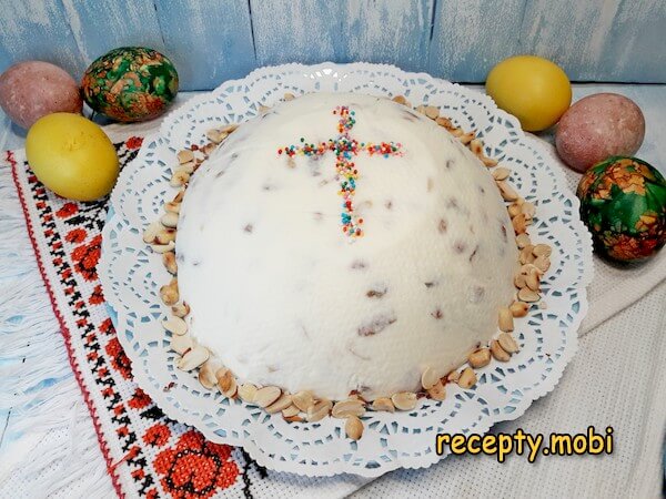 Классическая творожная пасха