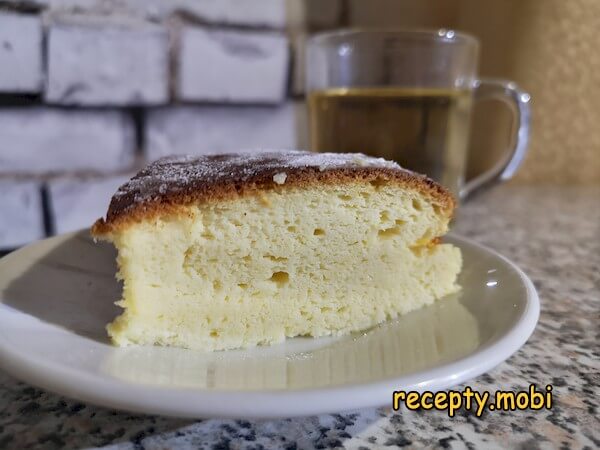 Японский хлопковый чизкейк