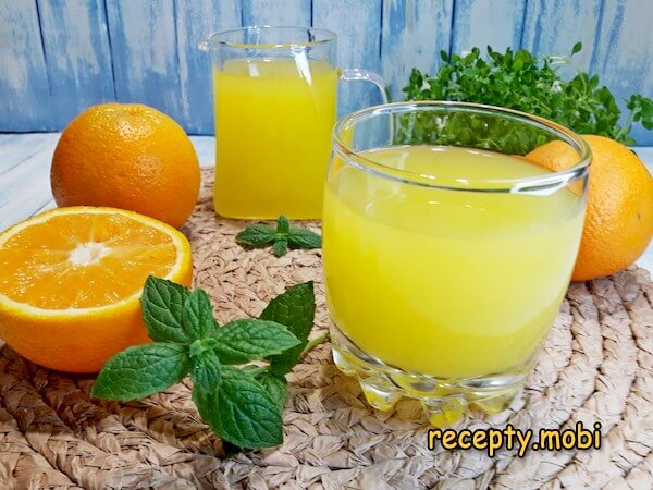 Лимонад из апельсинов