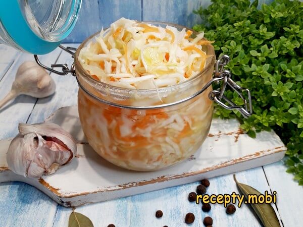 Маринованная капуста быстрого приготовления