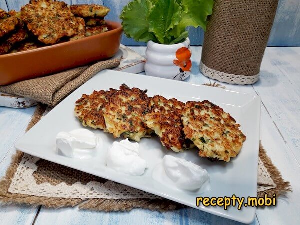 Оладьи из цветной капусты