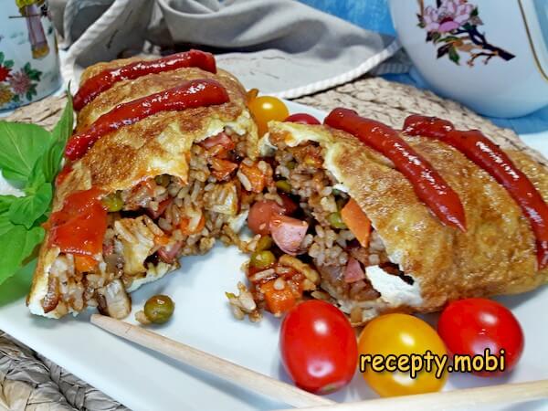 Омурайсу (японский омлет)