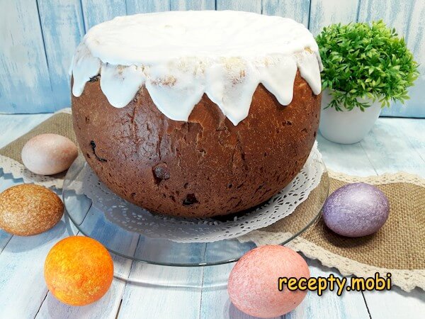 Пасхальный кулич в мультиварке