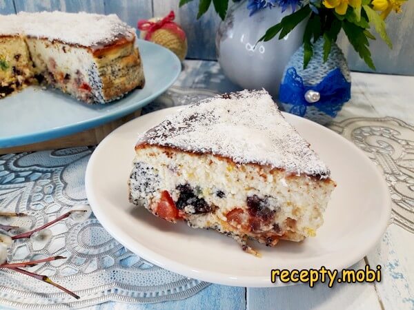 Творожная пасха в духовке