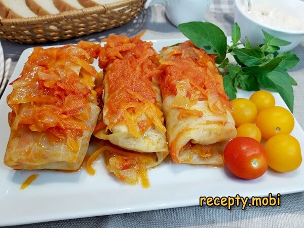 Блюда из овощей