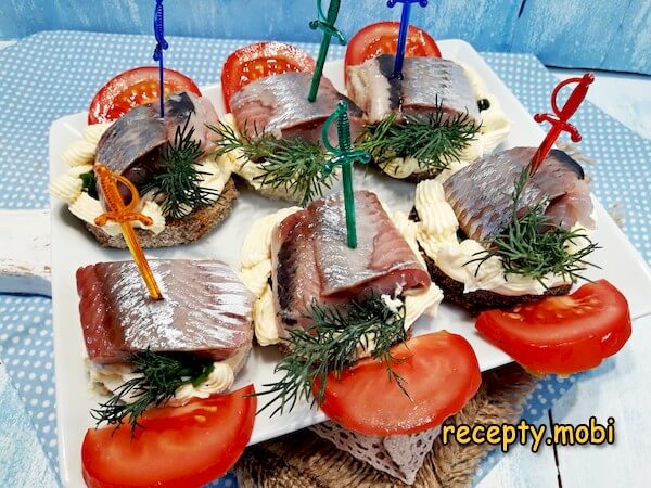 Закуски из рыбы и морепродуктов