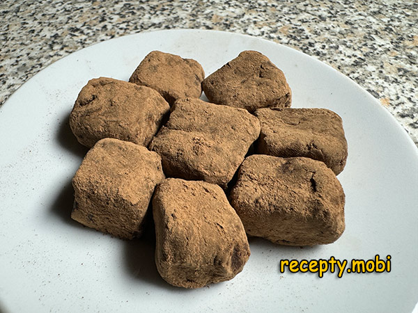 Конфеты из сгущенки и какао