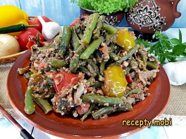 Лобио из стручковой фасоли