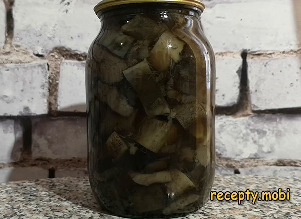 Маринованные подосиновики на зиму