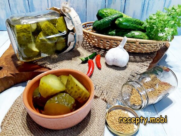 Огурцы по-фински
