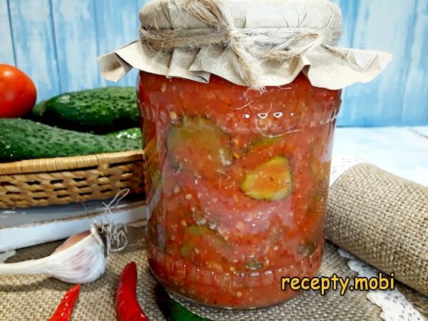 Огурцы по-грузински на зиму