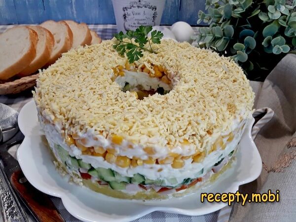 Салаты с курицей