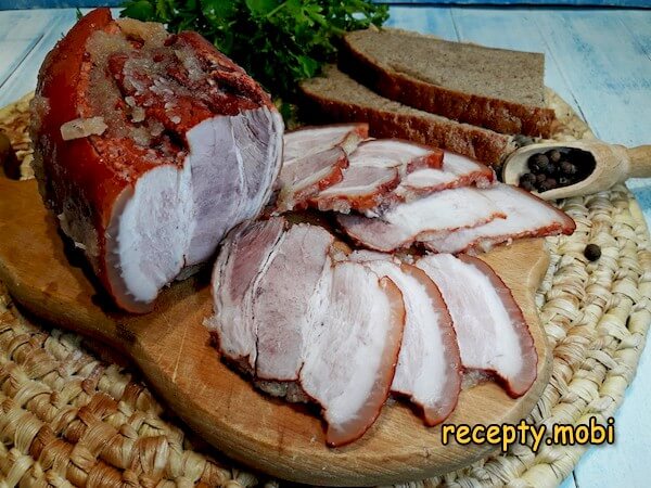 Закуски из мяса
