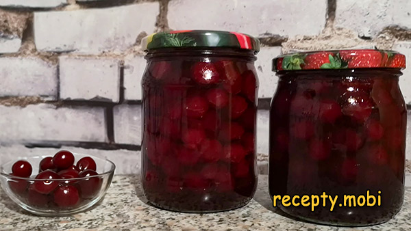 Варенье из вишни «Пятиминутка»