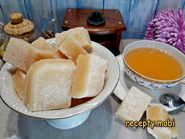 Вареный сахар на молоке