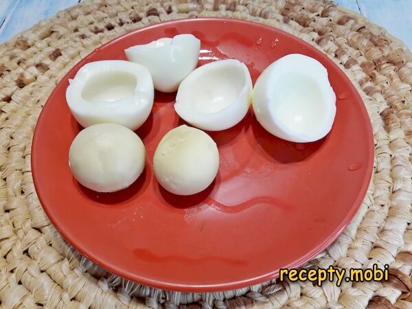 Egg white and yolk