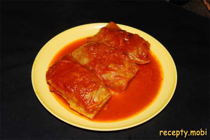 Голубцы с мясом и рисом