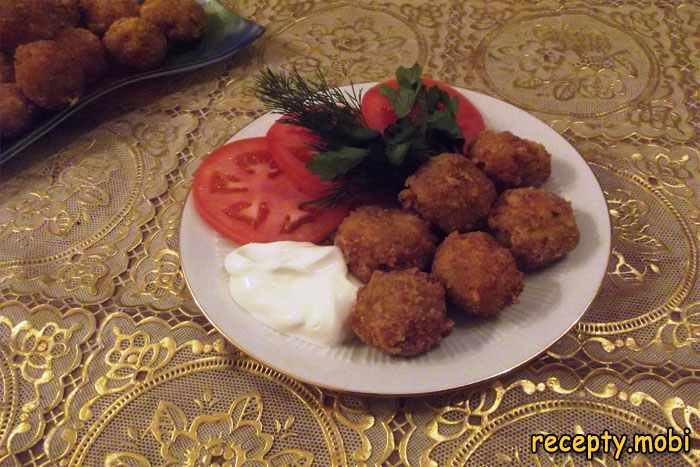 картофельно-сырные шарики