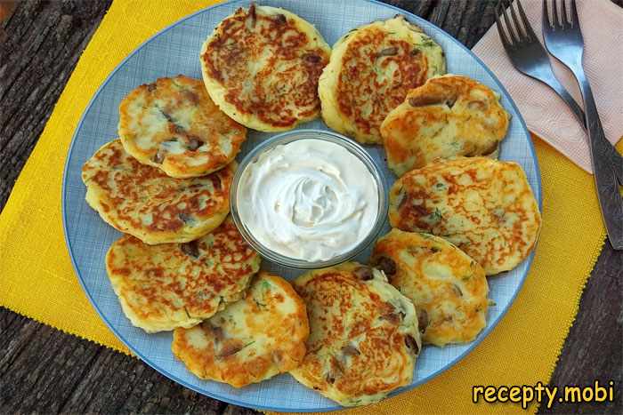 Картофельные оладьи