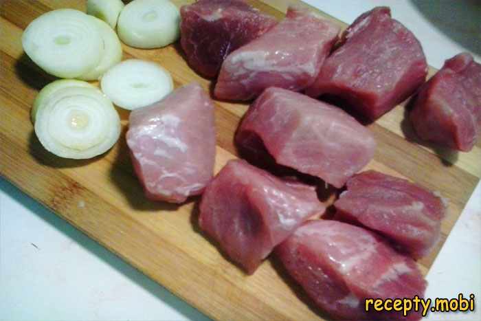 мариную шашлык