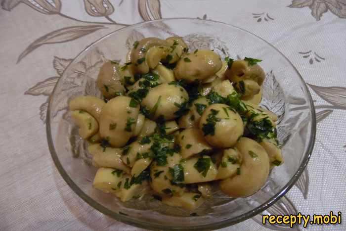 Шампиньоны маринованные с уксусом в домашних условиях