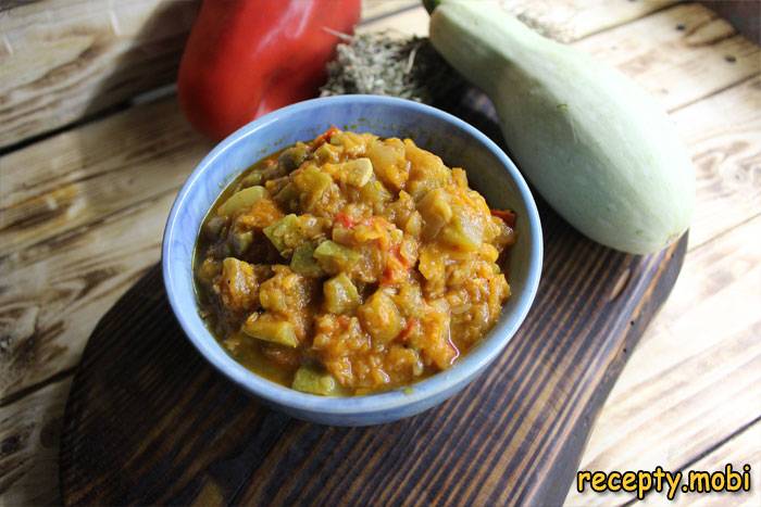 Кабачковая икра по-итальянски