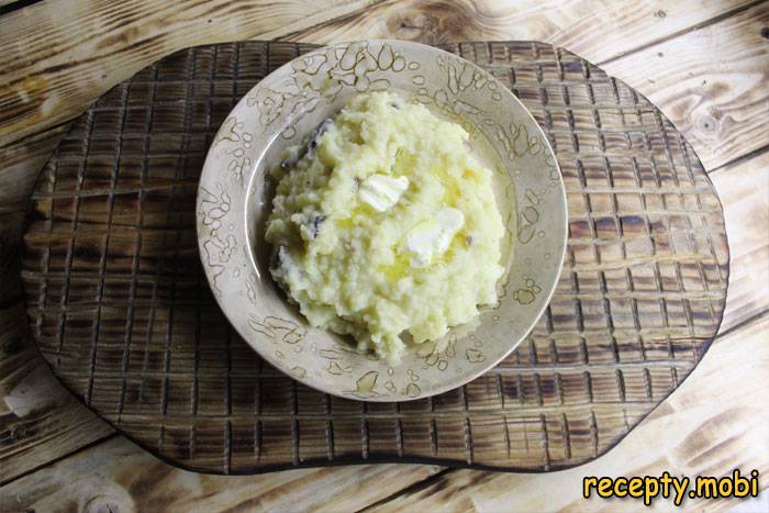 Картофельное пюре с грибами