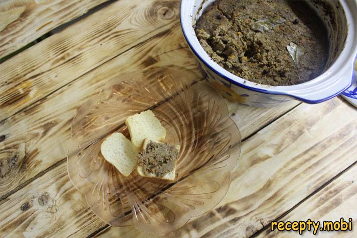 Нежный паштет из куриной печени