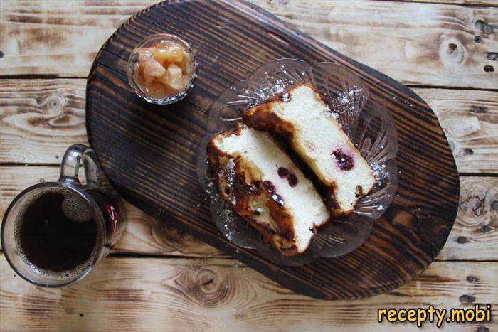 Пышная творожная запеканка с манкой в духовке