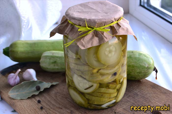 Маринованные кабачки на зиму