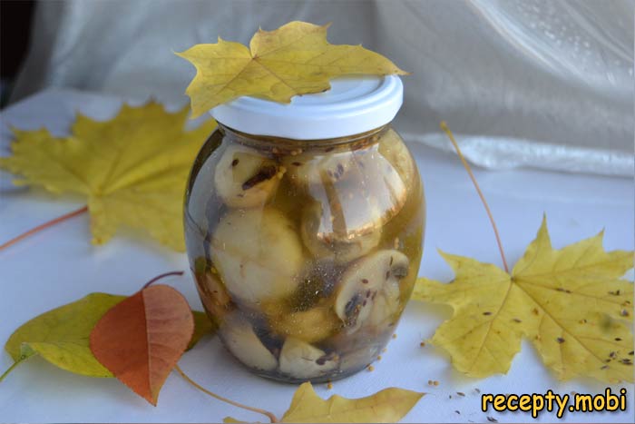 Маринованные шампиньоны на зиму