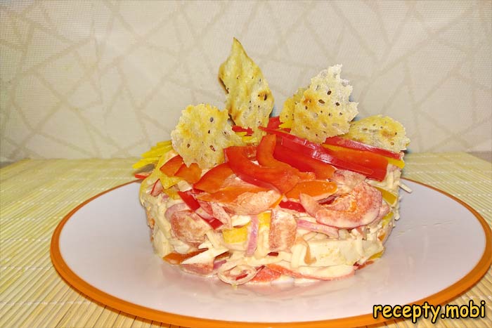 Салат «Коралловый риф»