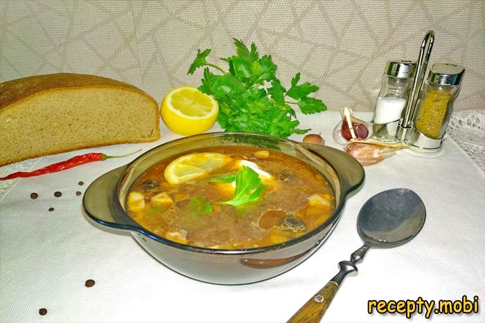 Сборная солянка в мультиварке