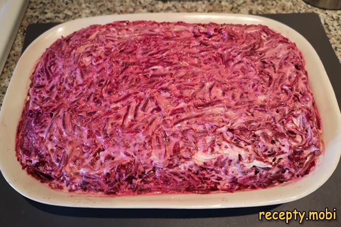 Селедка под шубой классический рецепт