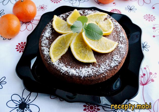 Апельсиновый бисквит в духовке