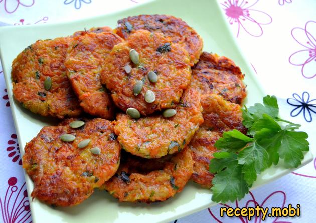 Драники из тыквы и картофеля без яиц